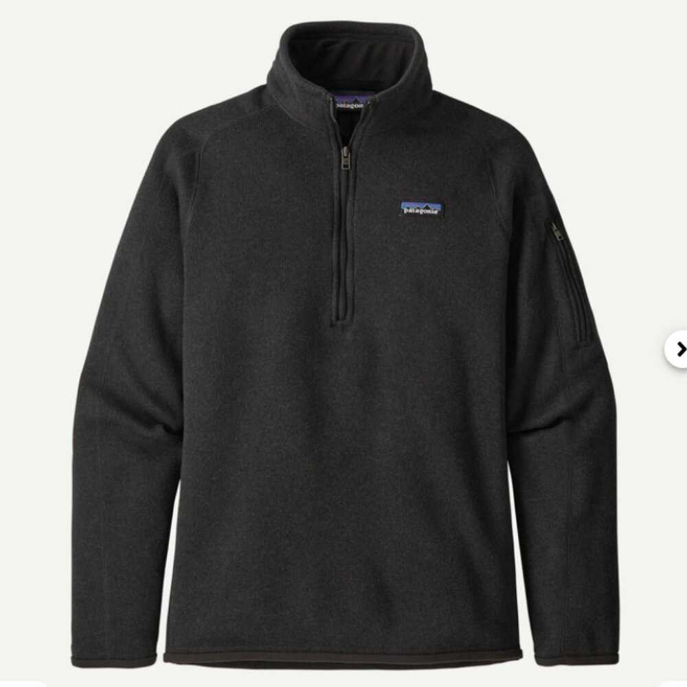 Patagonia Women's Better Sweater 1\4 Zip Slim Fit Pullover College Football ESPN - Picture 9 of 10